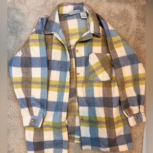 Plaid Button-Up Flannel